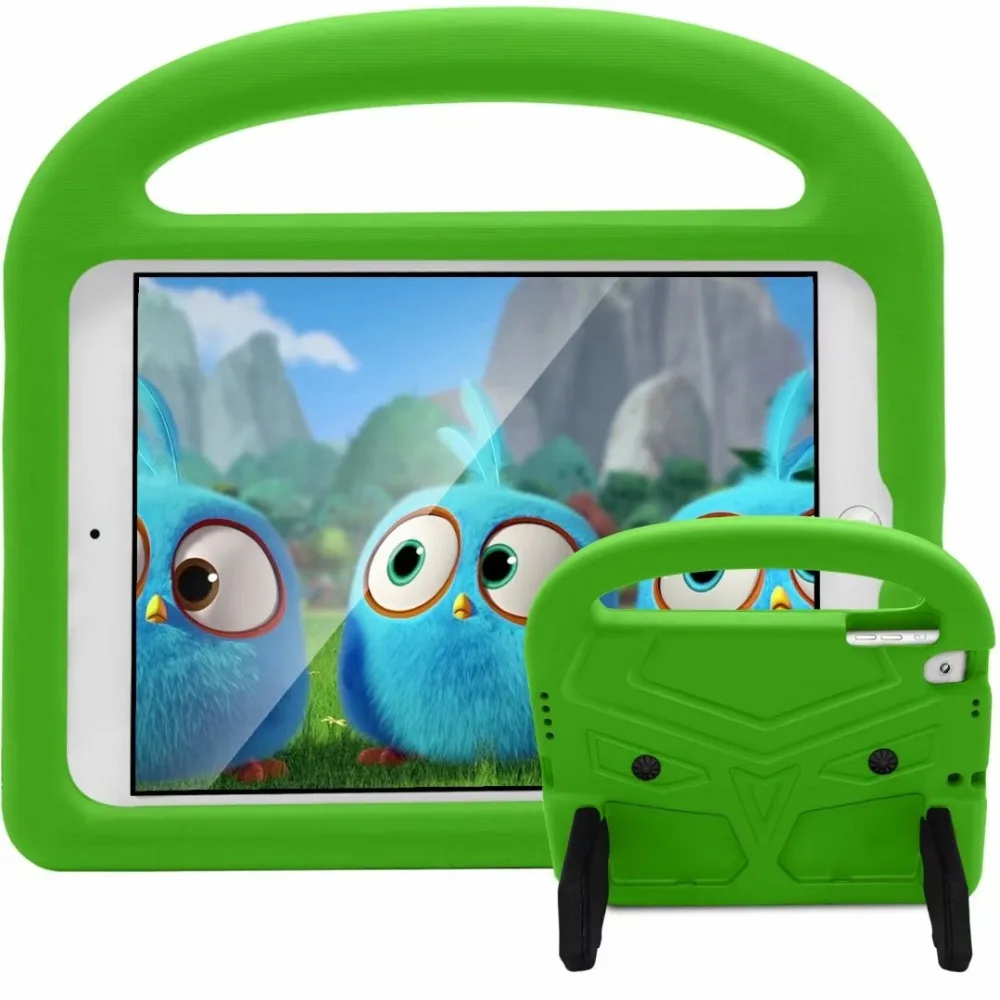 Universal EVA Silicon Coque for iPad Pro 9.7 Case Cute Kids Cartoon Bird Shockproof for iPad Pro 9.7 Hand Stand Protective Cover (1) - 副本