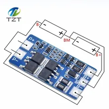 2S 10A 7,4 V 18650 Защитная плата для литиевых батарей 8,4 V сбалансированная функция/Защита от перезаряда