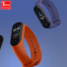 Горячая Новая музыка Смарт Miband4 Браслет Пульс фитнес 135 мАч цветной экран Bluetooth 5,0 водонепроницаемый