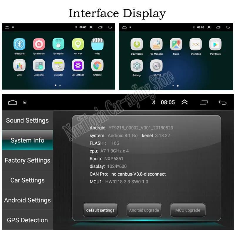 Discount 9inch Android 9.1 Car Radio GPS Navigation Multimedia Stereo DVD Player for Ford Edge 2013 2014 2015 2016 2017 2