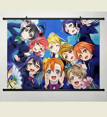Домашний декор японский аниме настенный плакат прокрутка Love Live! Honoka Kosaka Art Cute 089 |