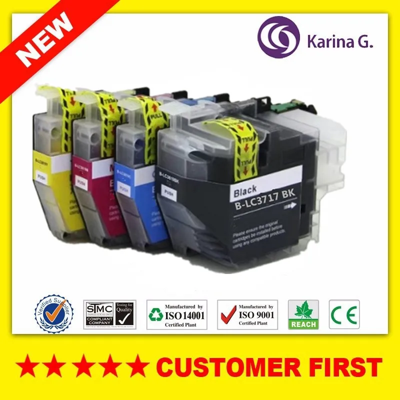 

Compatible ink Cartridge for Brother LC3717 suit for Brother MFC-J2330DW/MFC-J3530DW/MFC-J3930DW etc... Printer