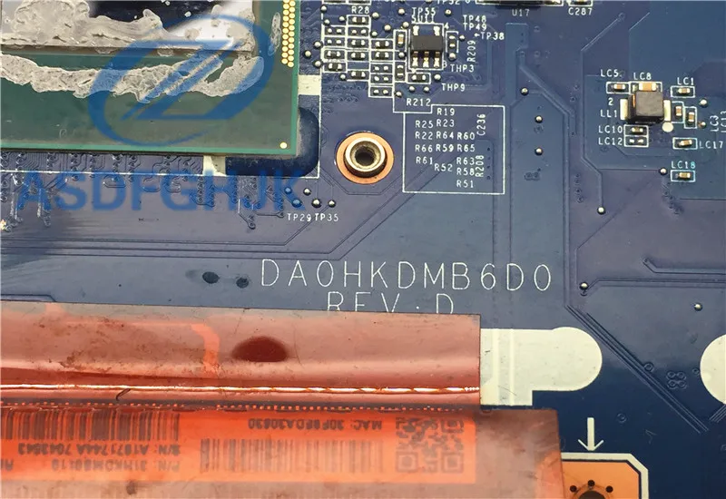 discounted  laptop motherboard FOR Sony Vaio SVF15 svf153 Series motherboard A1971744A DA0HKDMB6D0 DDR3L non-in