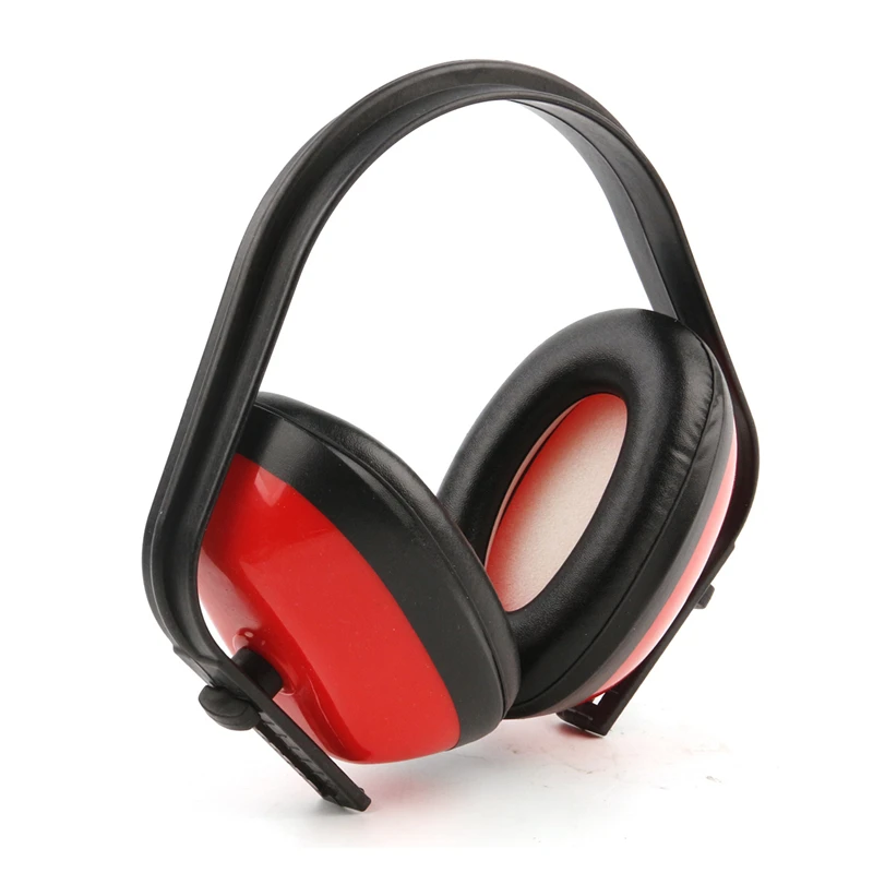 Hot Pop Anti-Noise Earmuffs Hearing Protection Ear Muff For Shooting Hunting Reduction Noise Earmuffs Ear Protector Ear Muff Red 2018 military tactical shooting hearing protection intelligent noise reduction headphones soundproof ear muff anti noise tatico