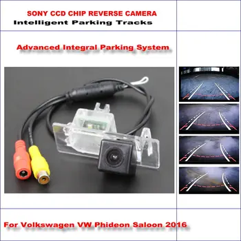 

High Quality 3089 Chip Intelligentized Rear Camera For Volkswagen Phideon Saloon 2016 NTSC PAL RCA AUX HD SONY CCD 580 TV Lines