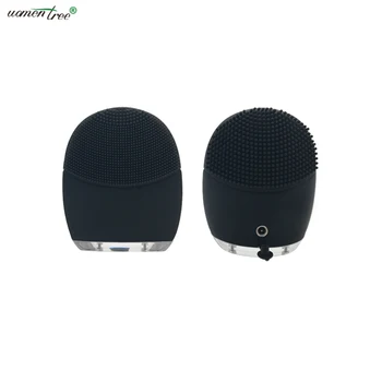 

1PC Mini Electric Facial Cleanser Vibrate Pore Clean Silicone Cleansing Brush Massager Facial Vibration Skin Care Tool