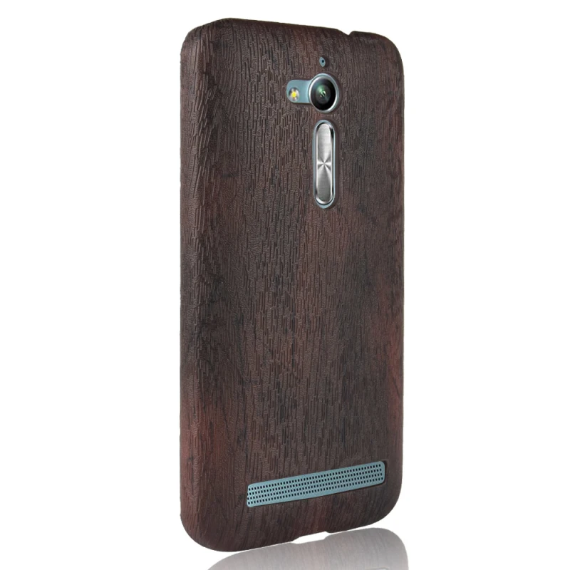 Asus Zenfone Go ZB500KL 5inch Wood grain PU leather +PC case_7