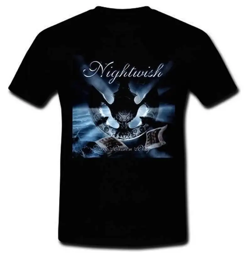 

Novelty T Shirts O Neck Nightwish Symphonic Short Sleeve Office Tee For Men