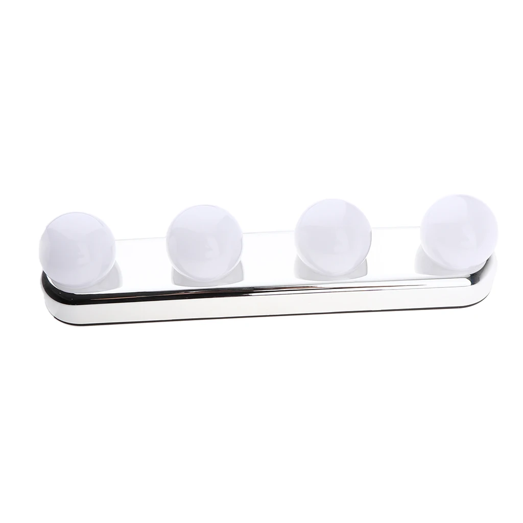 

Vanity Miror Light Kit Hollywood Make Up Lights Bulb Dressing Room Decor Lighting with 4 Light Bulb, Battery Powered