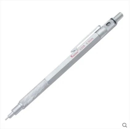 Kuelox металлический комиксов рисунок механический карандаш 0,3/0,5/0,7/0,9/2,0 мм технический чертеж карандаш 1 шт - Цвет: 09mm