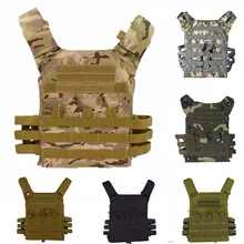 Good Military Equipment Tactical Vest Paintball Hunting Vest Tactical Airsoft Vest For CS Wargame Combat Carrier Protection Vest the new camouflage tactical vest outdoor live cs field protection equipment more pocket riding combat vest