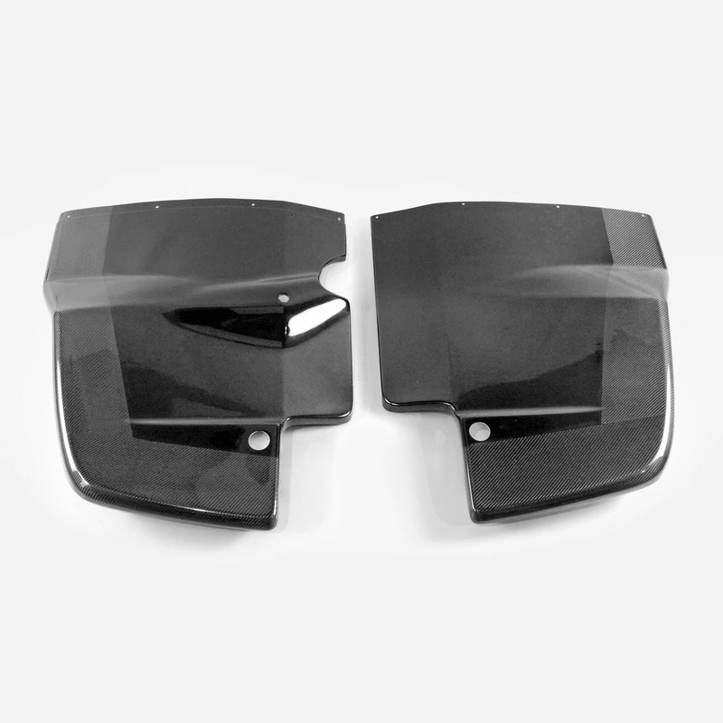 Top For Impreza GDA GDB GDC 7 8 9 VOT Style Carbon Fiber Rear Under Diffuser Glossy Finish Bumper Splitter Extension Drift Add On 2