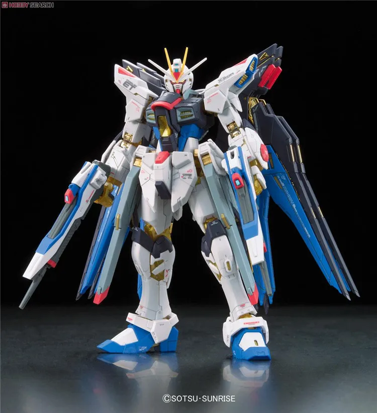 Bandai Gundam 1/144 RG Страйк Фридом мобильный костюм Сборная модель наборы фигурки пластмассовые игрушечные модели