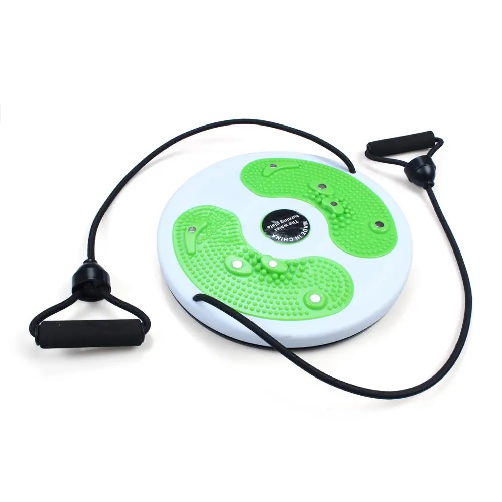 Fitness Slim Waist Twister Disc Exercise Board Gym Lose Weight Figure Trimmer with Pull Rope (6)
