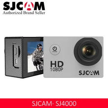 Оригинальная Экшн-камера SJCAM SJ4000, Спортивная DV, 2,0 дюймов, для дайвинга, 30 м, водонепроницаемая, экстремальный шлем, мини видеокамера SJ 4000 Cam HD 1080P