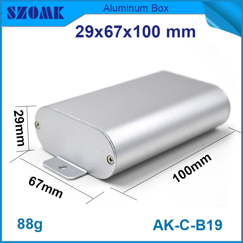 1 piece SZOMKmade in China szomk aluminum enclosure wall 29(H)x67(W)x100(L) mm | Обустройство дома