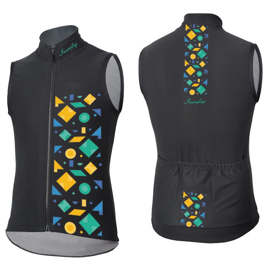 

2019 Inearfay Breathable Sleeveless Vests Cycling Summer 4 Color MTB Bicycle Clothes Bike Jersey Fietsvest