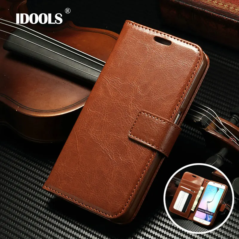 

S7 Vintage Wallet PU Leather Case for Samsung Galaxy S7 / S7 Edge with Stand and Card Holder Phone Bag Luxury Flip Cover Coque