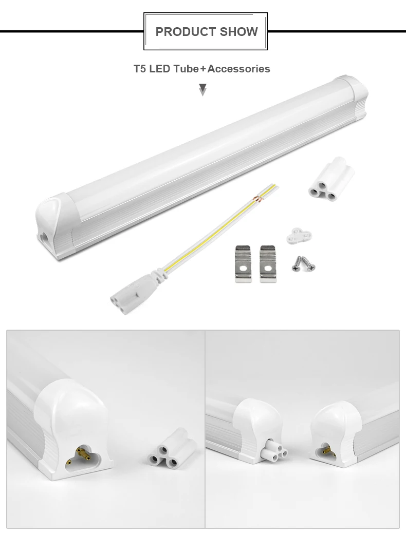 T8 ламповый Светодиодный светильник 8 Вт 12 Вт 220 В 300 мм 1 фут 600 мм 2 фута светодиодный T8 Интегрированный ламповый светильник, сменный флуоресцентный кухонный настенный светильник