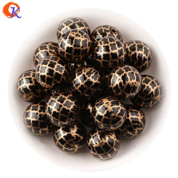 

Cordial Design 20MM 100Pcs/Lot Fashion Jewelry Printing Black Beads With Shinny Checks Beads For Christmas Jewelry CDBD-601133