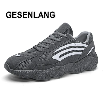 

2019 Men's Running Sport Shoes Summer Breathable Cushioning Sneakers For Men Wearable Nonslip Outdoor Tourism Male Walking Shoes