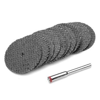 

10pcs 32mm Resin Cutting Disc Cut Off Wheel Angle Grinder Disc Slice Fiber Reinforced Grinding Blade Cutter for Metal Iron