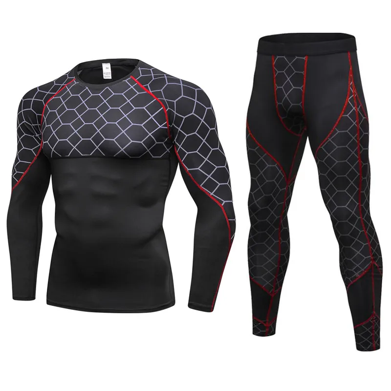 2022 Autumn Long Johns Winter Thermal Underwear Sets Men Brand Quick