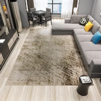 

Size LOGO Custom Rugs Modern style simple 3D printed carpets for Living room coffee table Antiskid Mats bedroom bedside Carpet