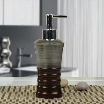 

300ml Vintage Pump Liquid Soap Dispenser Luxury Brand Bathroom Kitchen Sink Hand Soap Dispenser Shower Gel Pump Lotion Bottle