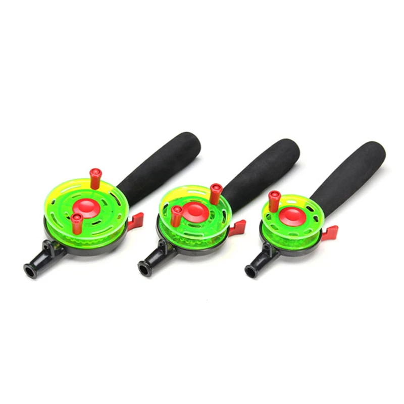 

Bobing Ice Fishing Rod with Fishing Reel High Strength Plastic Fishing Accessories Winter pesca Ice Fly Fishing Rod Pole Sticks