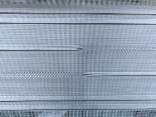 Индивидуальный заказ полупрозрачные рулонные Зебра жалюзи в серый Популярные шторы для гостиной 8 цветов доступны - Цвет: Grey