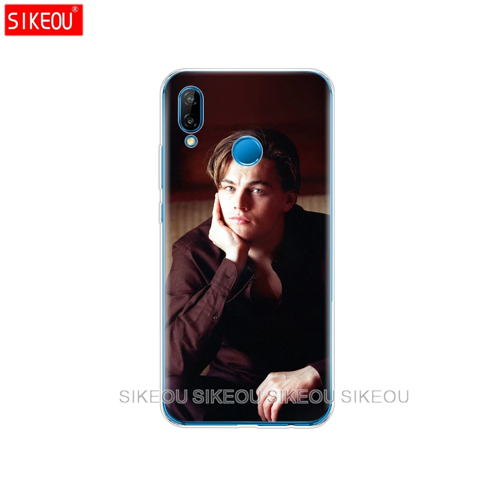 Силиконовый чехол для телефона Huawei P20 P7 P8 P9 P10 Lite Plus Pro 2017 p smart 2018 Леонардо ДиКаприо