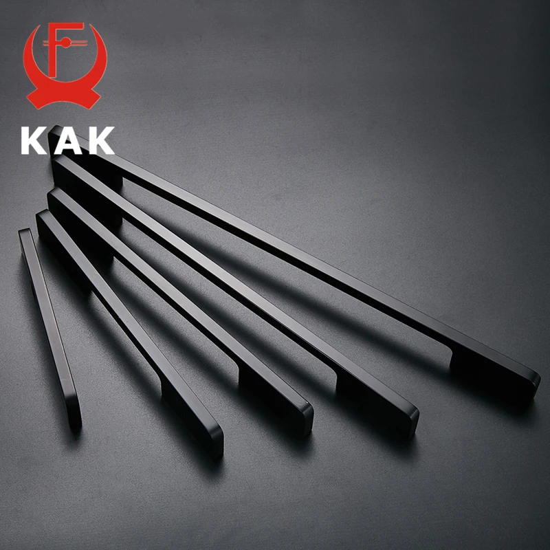KAK Cabinet Handles Solid Aluminum Alloy American Style Kitchen Cupboard Pulls Drawer Knobs Furniture Handle Hardware