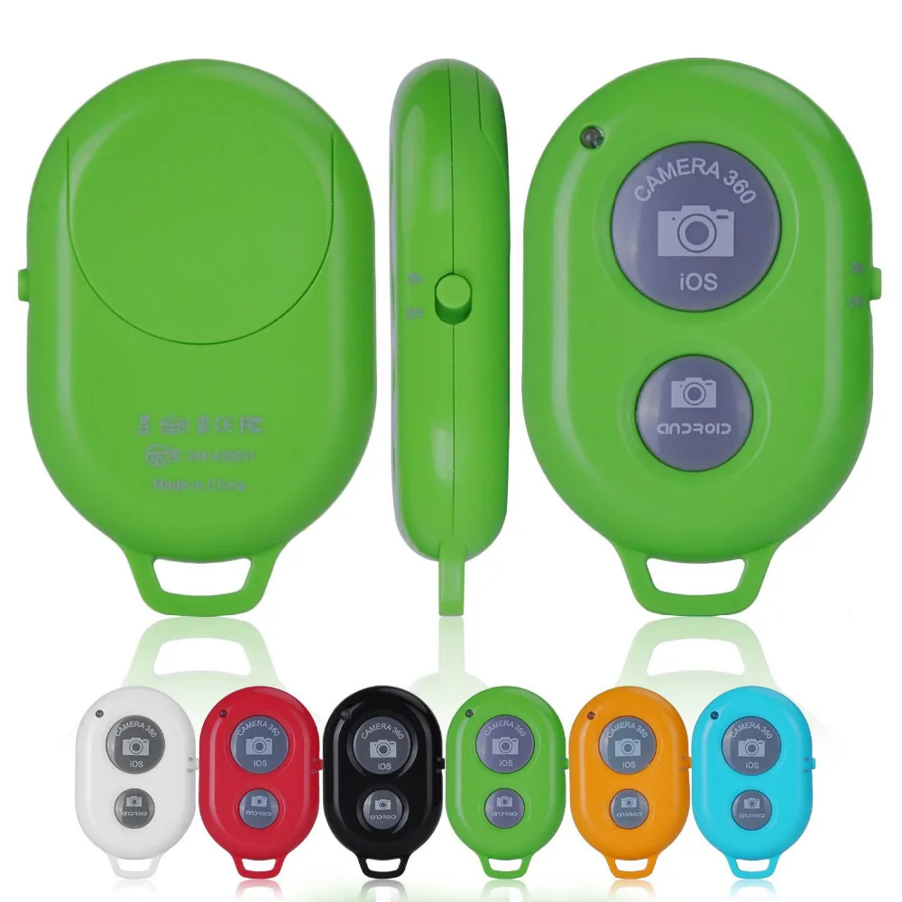 Wireless Bluetooth Camera Remote Control Self-timer Shutter iPhone GREEN