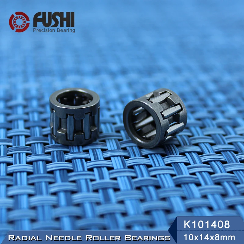 

K101408 Bearing size 10*14*8 mm ( 2 Pcs ) Radial Needle Roller Cage Assemblies KT10148 Bearings