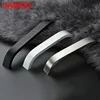 NAIERDI Kitchen Cabinet Knobs Handles Black Furniture Handle for Cabinet Drawer Pulls Aluminum Alloy Handle 96/128/160/192mm ► Photo 3/6