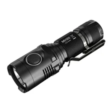 Nitecore mh20 Портативный фонарик 2600 мАч Батарея 1000 люменов Перезаряжаемые Мини Кемпинг бордовый Водонепроницаемый факел nl189 18650usb