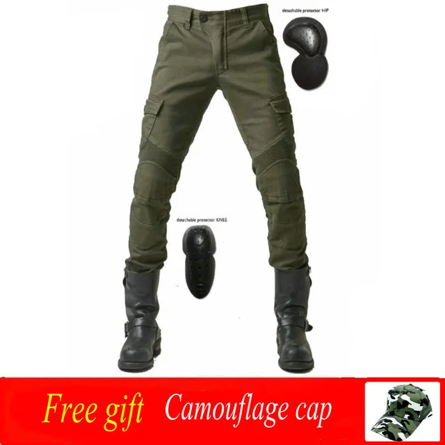 

2018 new uglybros MOTORPOOL UBS06 jeans men's motorcycle jeans pants protection equipment moto pants racing pants 2