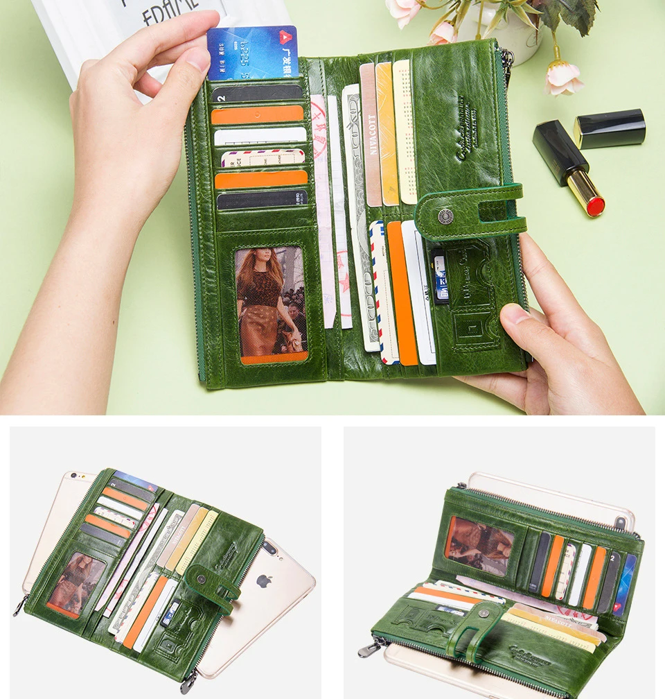 2019-Genuine-Leather-Women-Wallets-Female-Long-Coin-Purse-Lady-Handy-Card-Holder-for-Girl-Hasp-Portomonee-Clutch-Money-Bag_11