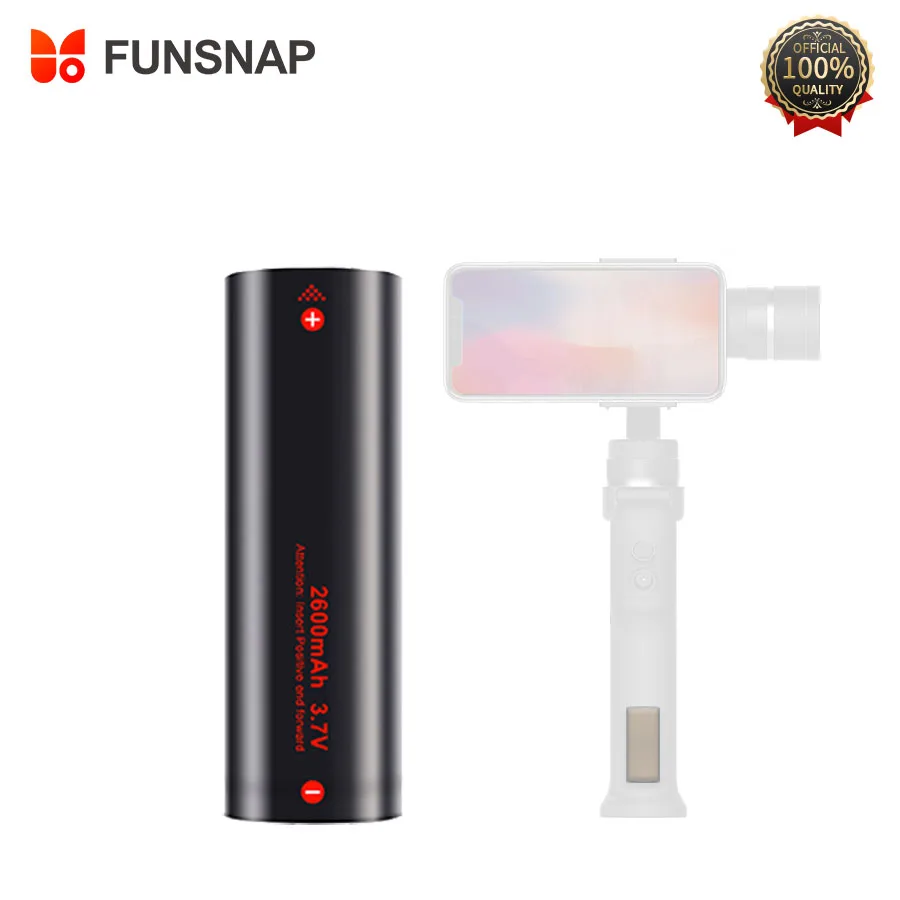 Funsnap Gimbal Battery Charger 3 Axis Gimbal Stabilizer Battery 5V/2A For Smartphone GO Pro