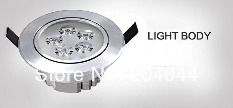 Economia de Energia com Excelente Dissipador de Calor Promoção Entrada 20 pc - Lote Downlights Alto Brilho Epistar 2022 Led Luz Dc12v220v 15 Luzes e Iluminação