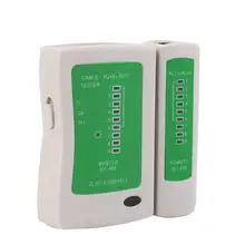 Профессиональный RJ45 RJ11 RJ12 CAT5 UTP сетевой LAN USB кабель тест er детектор дистанционного тестирования Инструменты сетевой инструмент