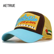 AETRUE Новая мужская бейсболка с вышивкой, летняя сетчатая Кепка, головные уборы для мужчин и женщин, Snapback Gorras Hombre, Повседневная Кепка, бейсболка для папы