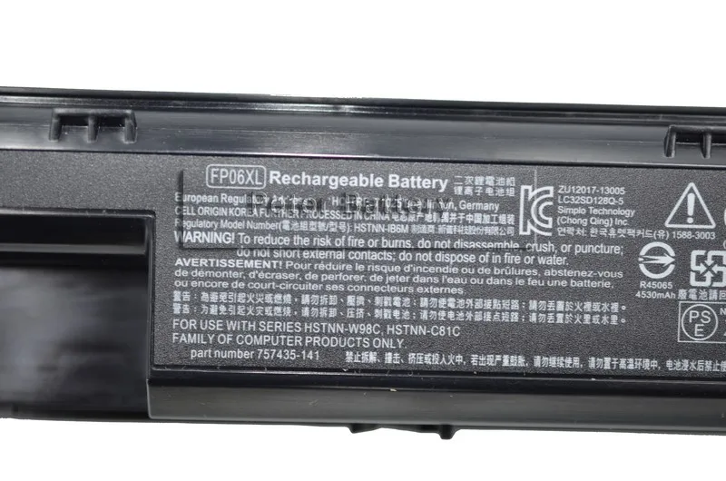 JIGU 707616 242 FP06 H6L26AA H6L26UT оригинальный ноутбук Батарея для HP 450 G0 440 G0|battery for hp|laptop battery