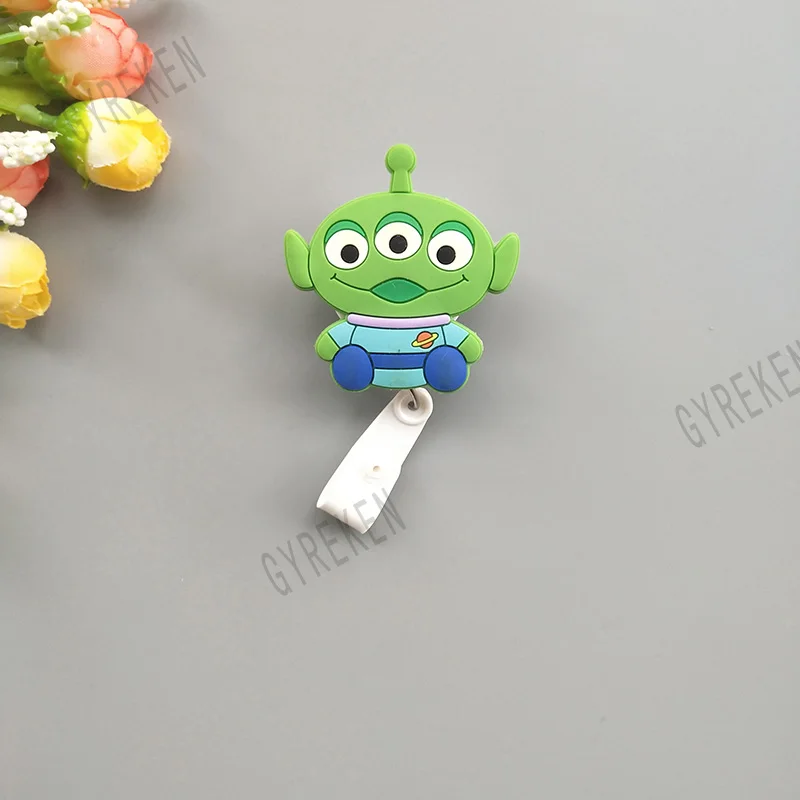 Kawaii Super Hero Retractable Badge Reel Cartoon Nurse High Quality Badge Reel Holder Pull ID Card Badge Holder Reel Wholesale