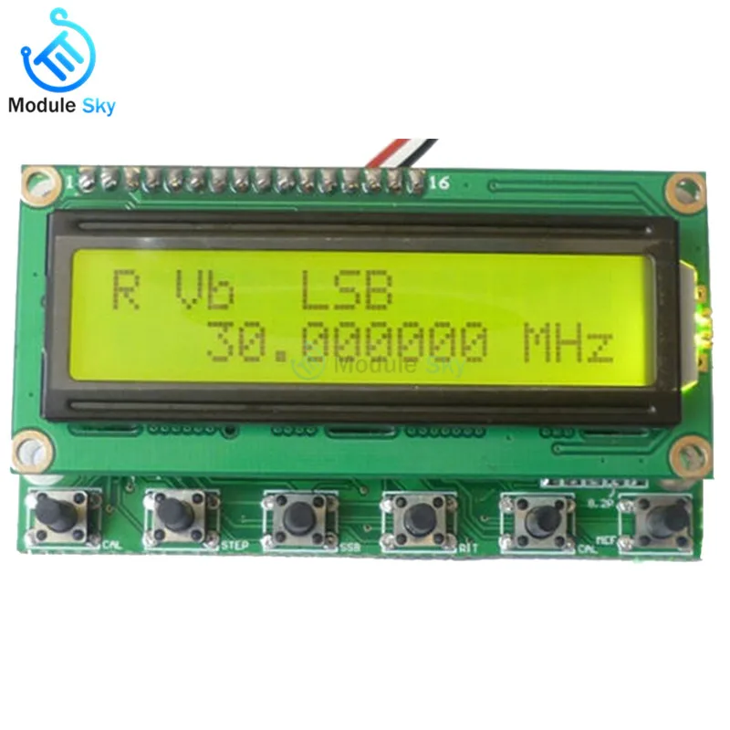 AD9850 6 Frequency Bands 055MHz DDS Signal Generator Digital HAM Radio