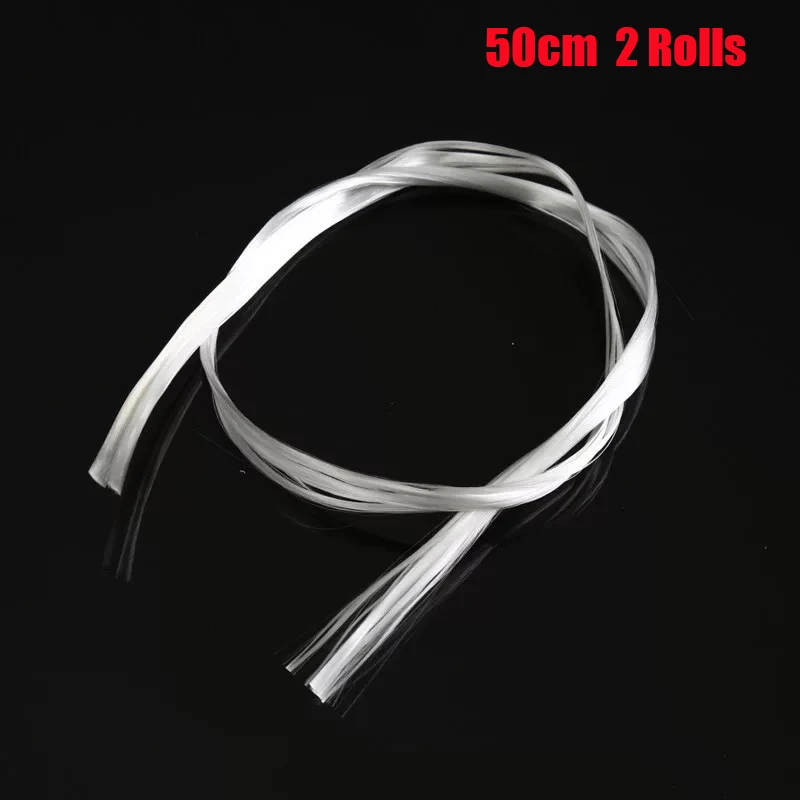 50cm 2 Rolls 1,5 м Профессиональная форма для ногтей из стекловолокна, стекловолокно для ногтей, шелковое удлинение, волокнистые ногти, акриловые наконечники, обертывания для ногтей, инструмент для маникюра - Цвет: 50cm 2 Rolls
