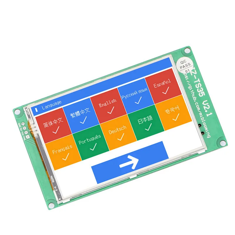 

Newly JZ-TS35 3.5inch Full Color TouchScreen Display Board for Ramps&MKS GEN L 3D Printer
