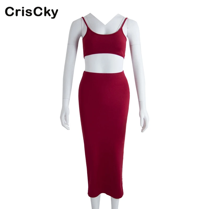 CRISCKY/2019 г. хит продаж летний женский комплект 2 шт. Conjunto Feminino сексуальный короткий