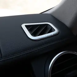 2 шт хромированная приборная панель Крышка для воздуховода отделка для Land Rover Дискавери 4 2009-2015 автомобильный аксессуар